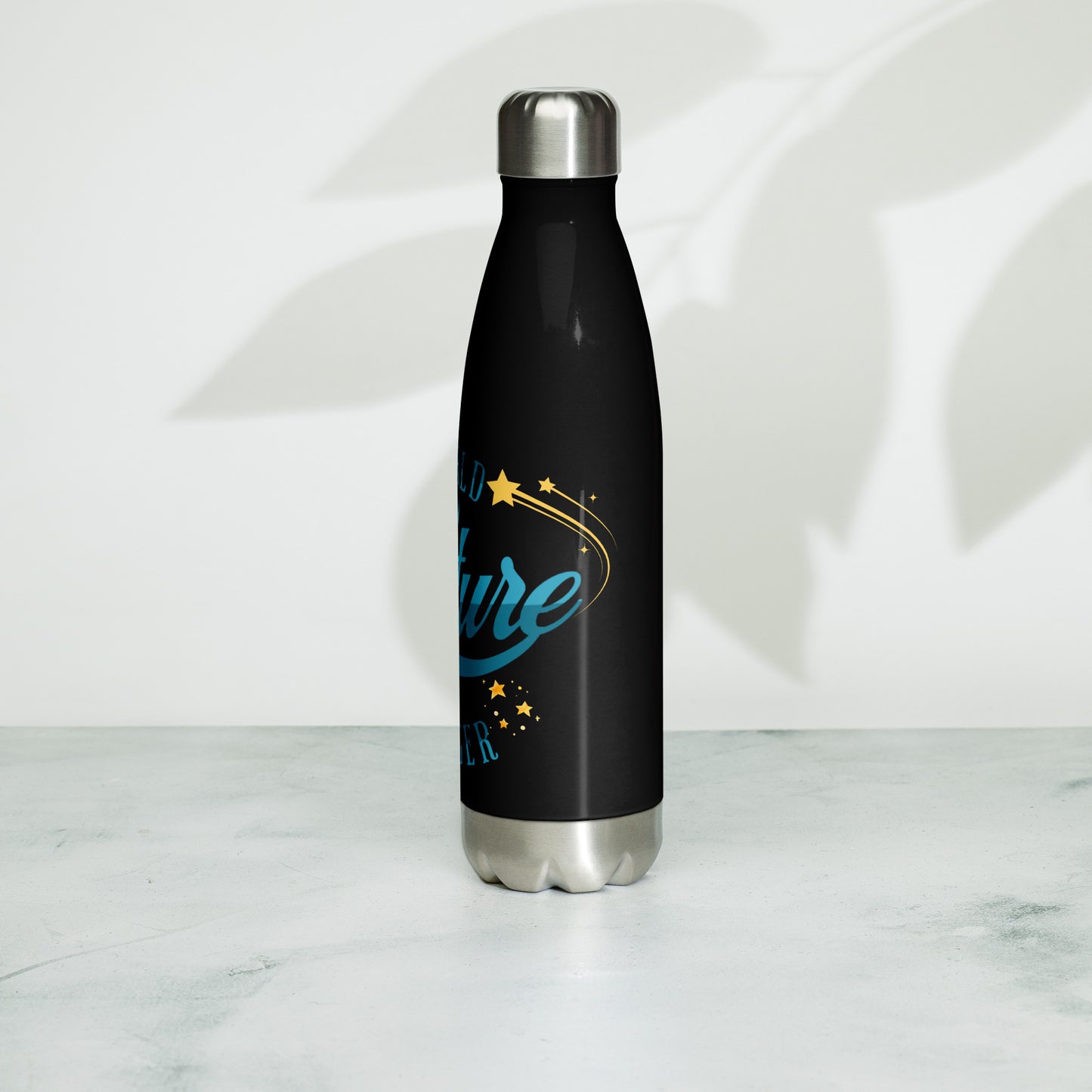 Teal "Future World Changer" Stainless Steel Water Bottle