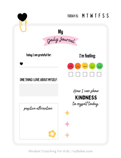 FREE Self Love Journal